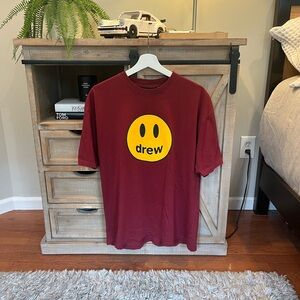 Maroon drew house tee